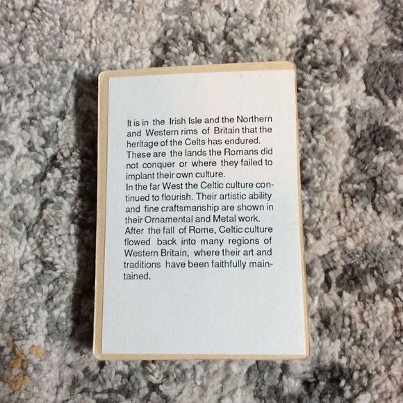 BEAUTIFUL VINTAGE CELTIC JEWELRY PIN! EUC! - Picture 2 of 4